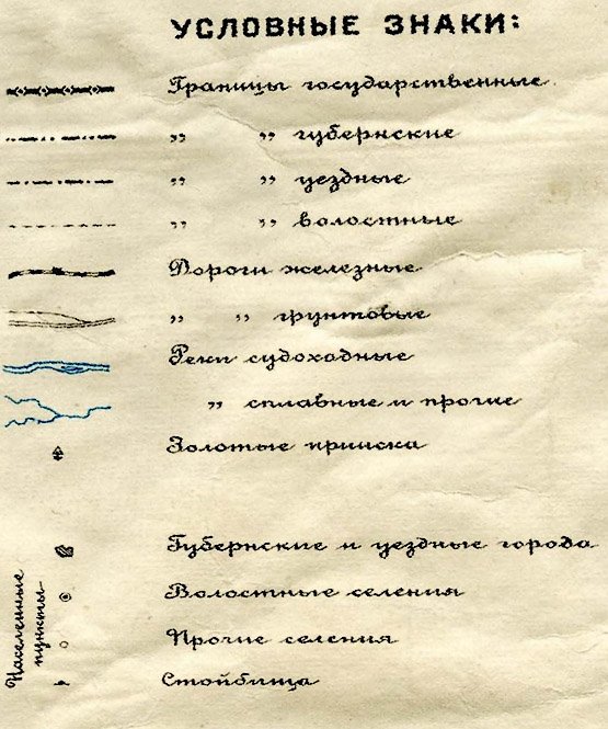 Карта ркка 1941 условные обозначения