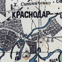 Пятиверстная карта кавказского края