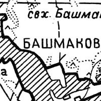 Карта пензы 1980 года