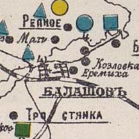 Карта балашовского района подробная с деревнями