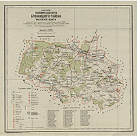 Карта северского района 1931 года