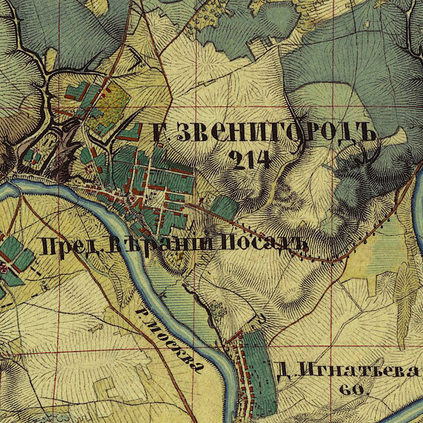 Это место точка ру карта шуберта московской губернии 1860 года