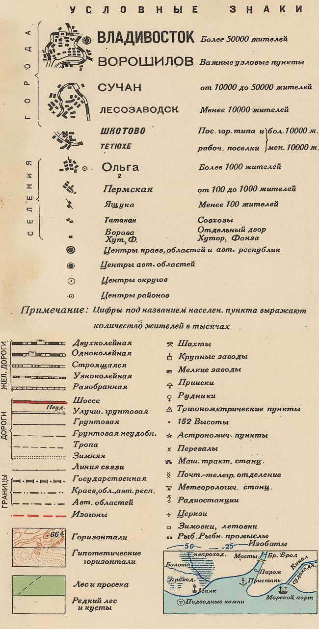 Карта ркка условные обозначения