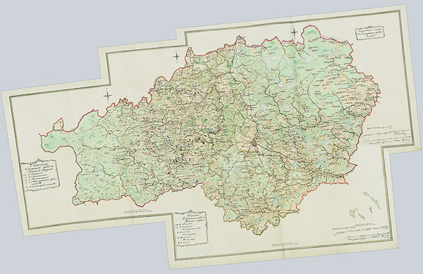 План генерального межевания тверской губернии